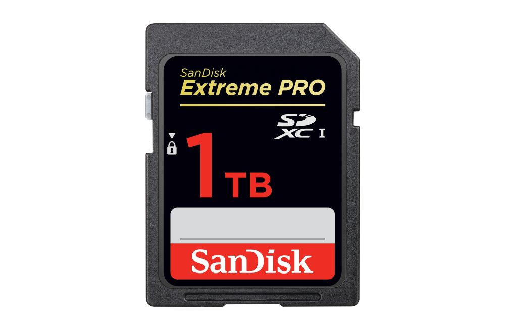 sandisk 1TBSDXCcard 1