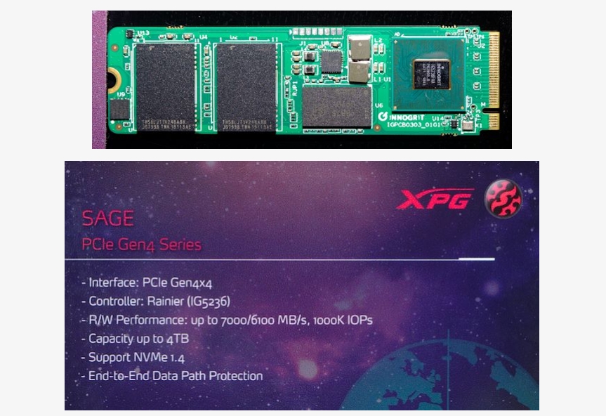 adata xpgpcie40ssdces 3