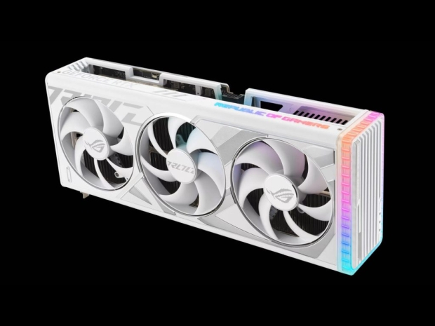 ASUS goes all white for ROG Strix RTX 4080/4090