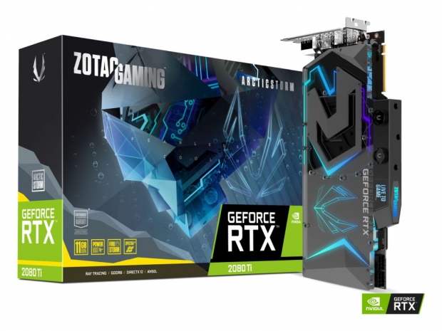 Zotac unveils liquid cooled RTX 2080 Ti