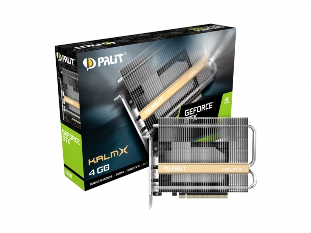 Palit announces passive Geforce GTX 1650